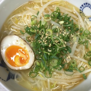 旦那がラーメンより美味しいと絶賛！さっぱり塩素麺